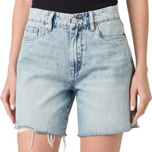 NEW! NWT! The Warren Chew Hem Cutoff Denim Shorts BLANKNYC - Love Fest SZ 27 - Picture 3 of 5